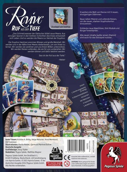 Pegasus Revive: Llame Desde La Profundidad, Extensión Del Juego De Mesa 53072g