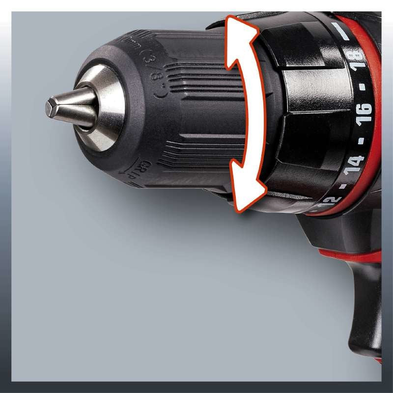 EAN 4006825607000 - Einhell TC-CD 18-2 Li Sin llave 980 g Negro, Rojo imagen 6