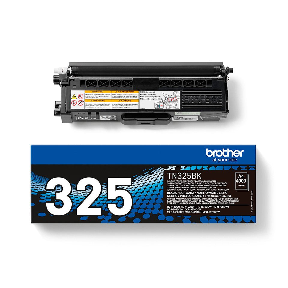 EAN 4977766679381 - Brother TN-325BK cartucho de tóner 1 pieza(s) Original Negro imagen 4