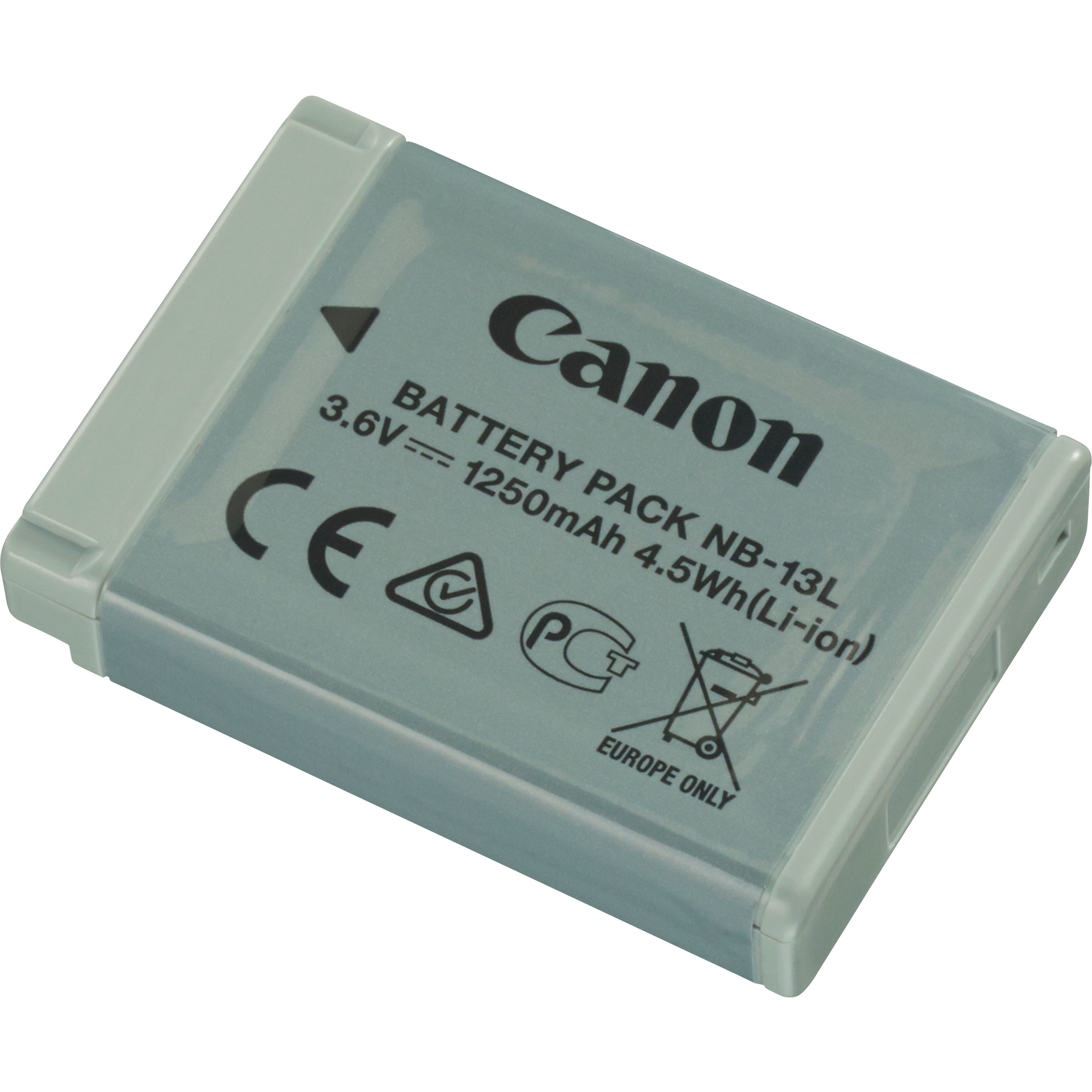 EAN 4058154267233 - Canon 9839B001 batería para cámara/grabadora Ión de litio 1250 mAh imagen 1