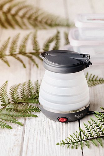 EAN 5902934831512 - Adler AD 1279 tetera eléctrica 0,6 L 750 W Negro, Blanco imagen 10