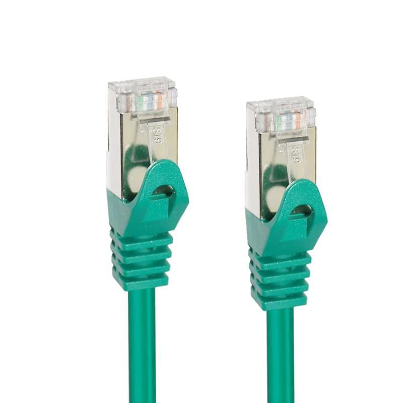 Cat7 S/Ftp Network Cable 15m, Green Cat7 S/Ftp Network