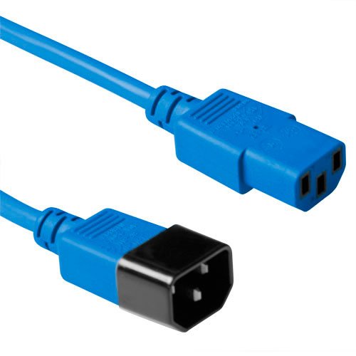 Cable Extension C13 A C14 1,2 M Azul Act