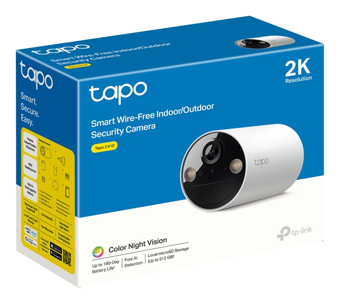 EAN 4895252503746 - TP-Link Tapo C410 Bala (forma) Cámara de seguridad IP Exterior 2304 x 1296 Pixeles Techo/pared imagen 10