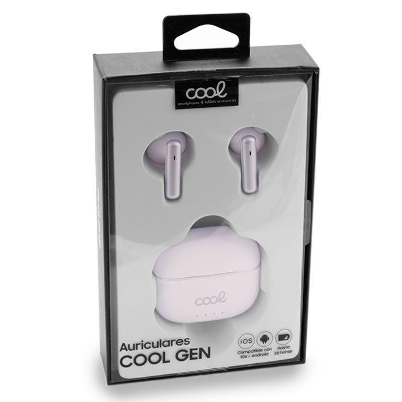 Auriculares Bluetooth Earbuds Cool White Gen