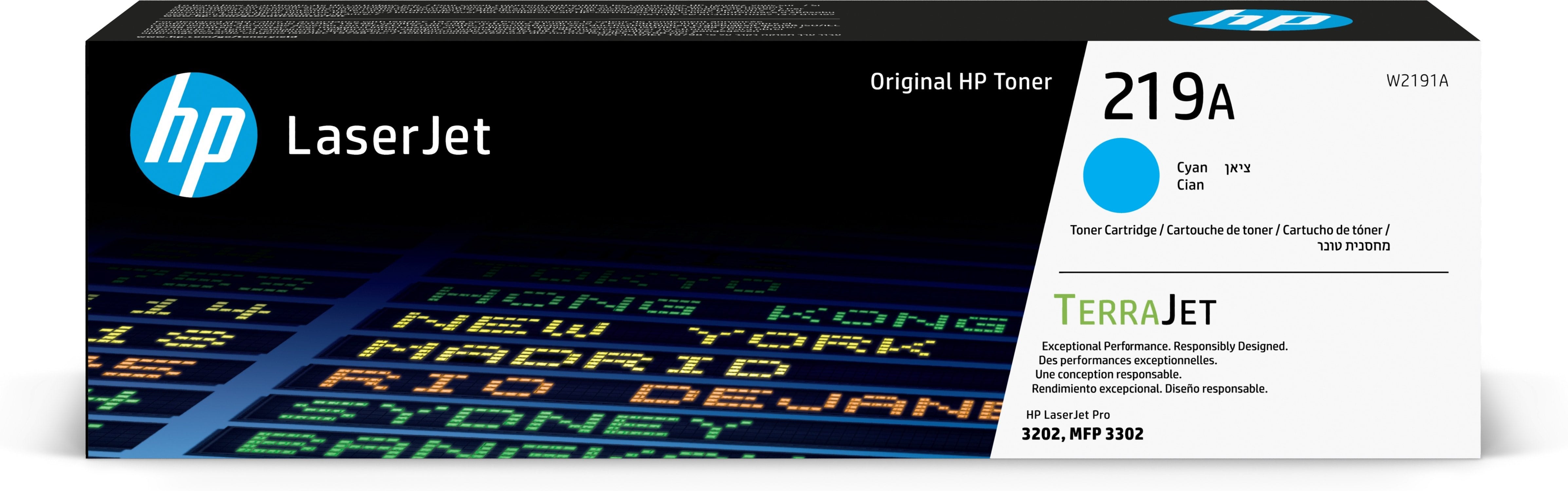 EAN 0195161016288 - HP 219A Cyn LaserJet Toner Cartridge cartucho de tóner 1 pieza(s) imagen 1