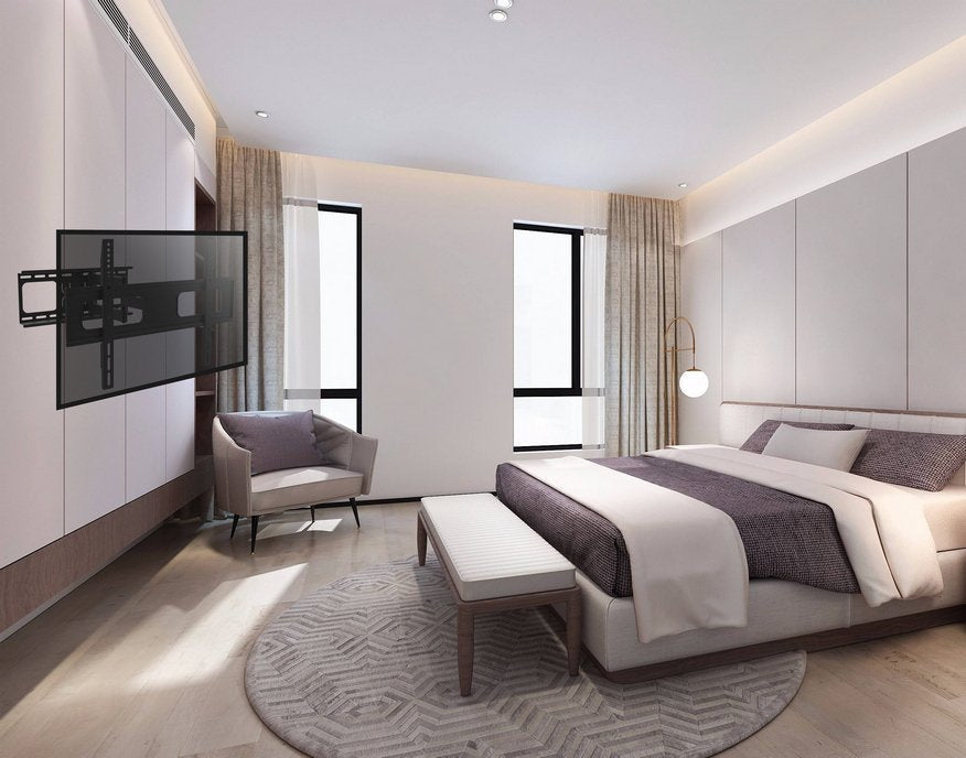 Soporte Pantalla Equip 37 70" Doble Brazo Inclinable 20 +10 Giratorio 180 Vesa Max. 600x400 Max 50kg