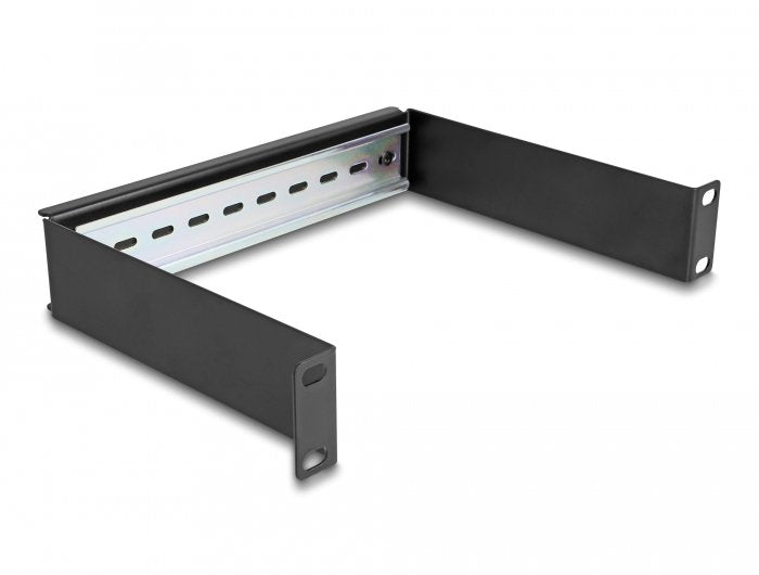 Delock Panel De Riel Din 10" 1u Negro