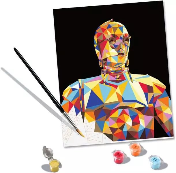 Ravensburger Creart Star Wars - C -3po, Pintura 23894