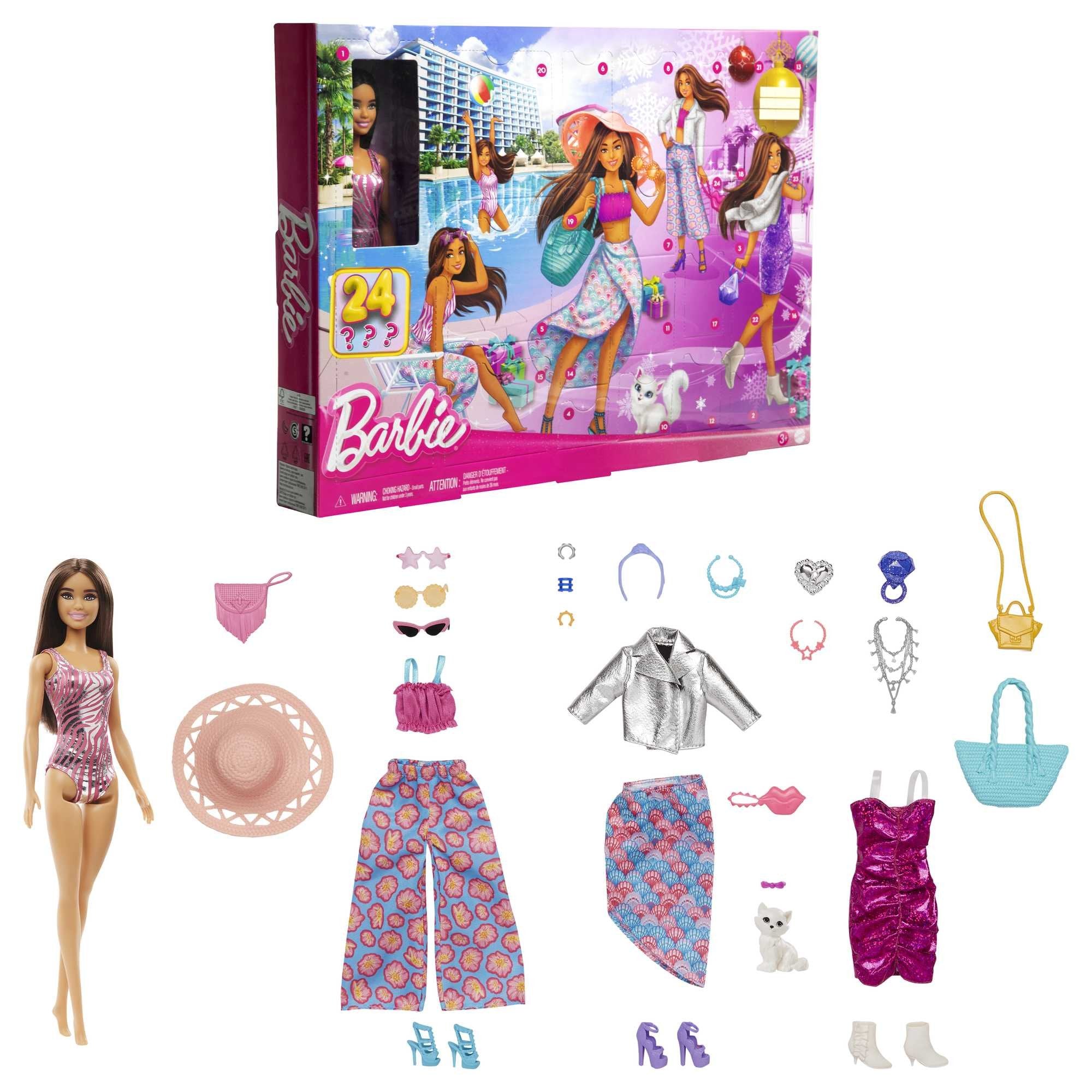 Muñeca Mattel Barbie Fab Adventskalender 2023, Hkb09