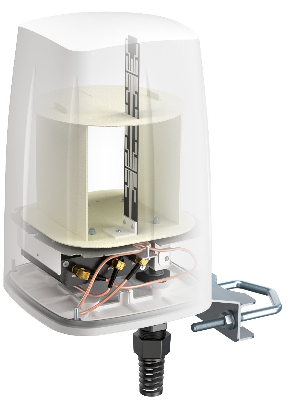 Quwireless Quspot Antena Para Red Antena Omnidireccional Poe/Lan 4 Dbi