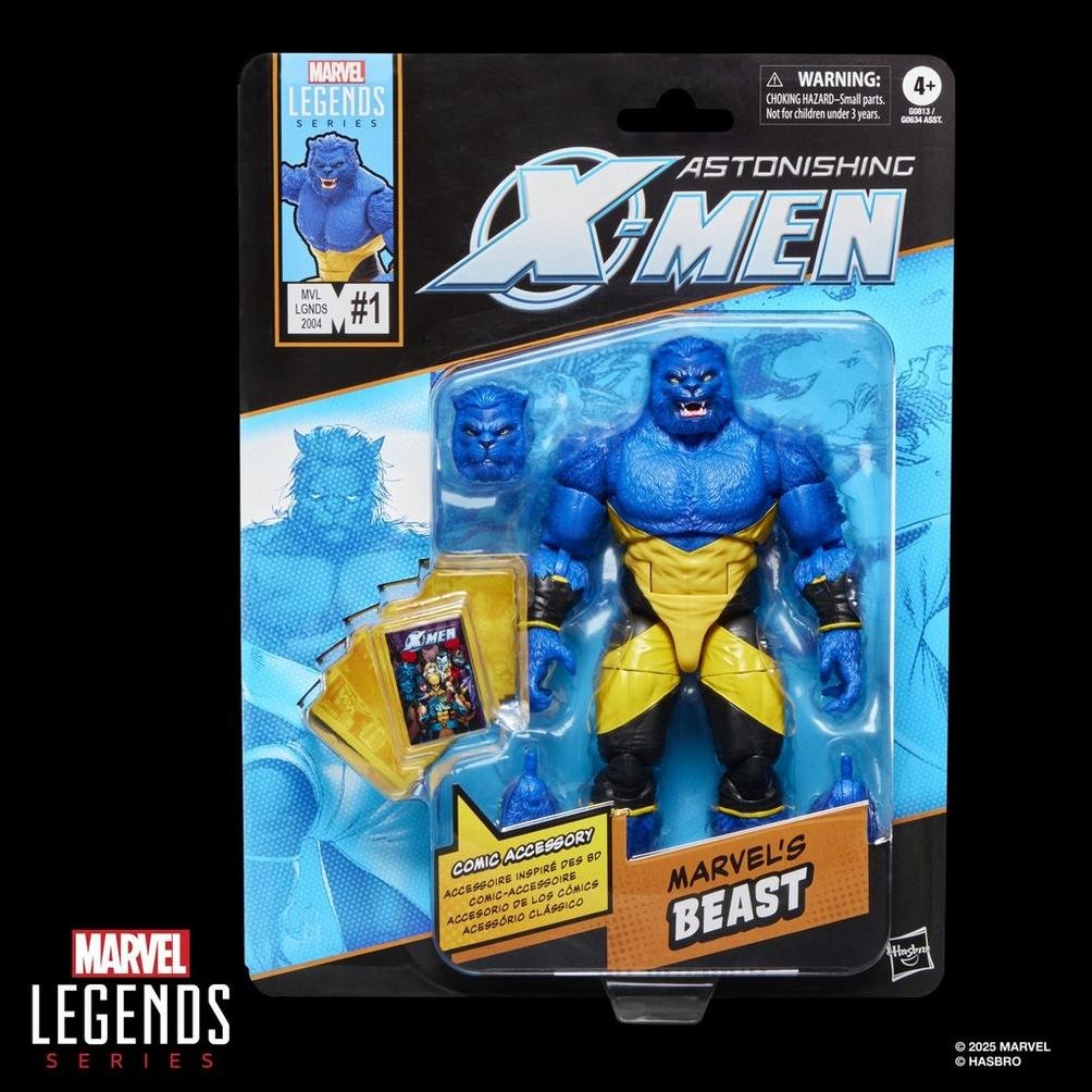 Figura Beast X-Men Astonishing Marvel Legends Series 15cm