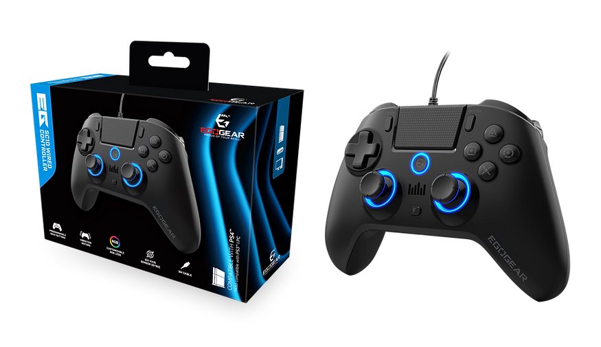 Gamepad Eg Sc10 Audio Ps4 Negro
