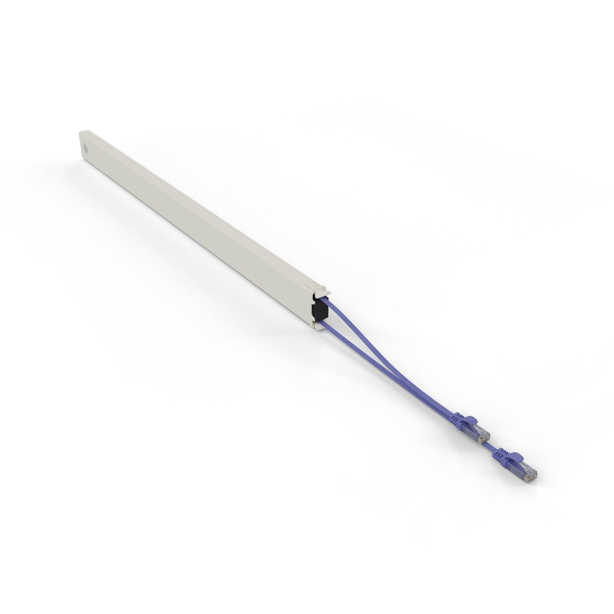 Patchbox.One Kassette Cat 6a 46he Utp 2,5m Lila