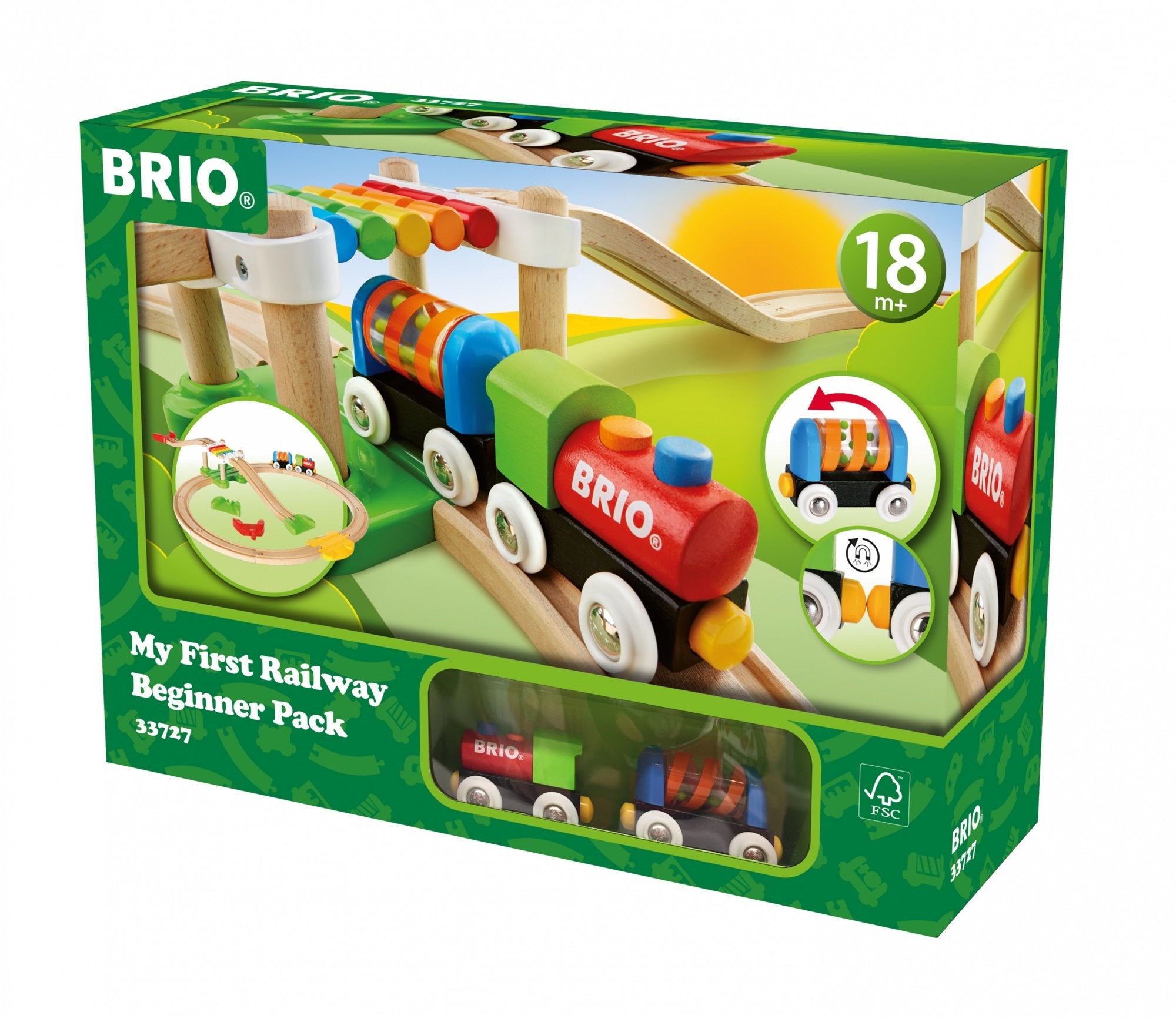 Juego De Trenes Brio Mi Primer Brio 33727