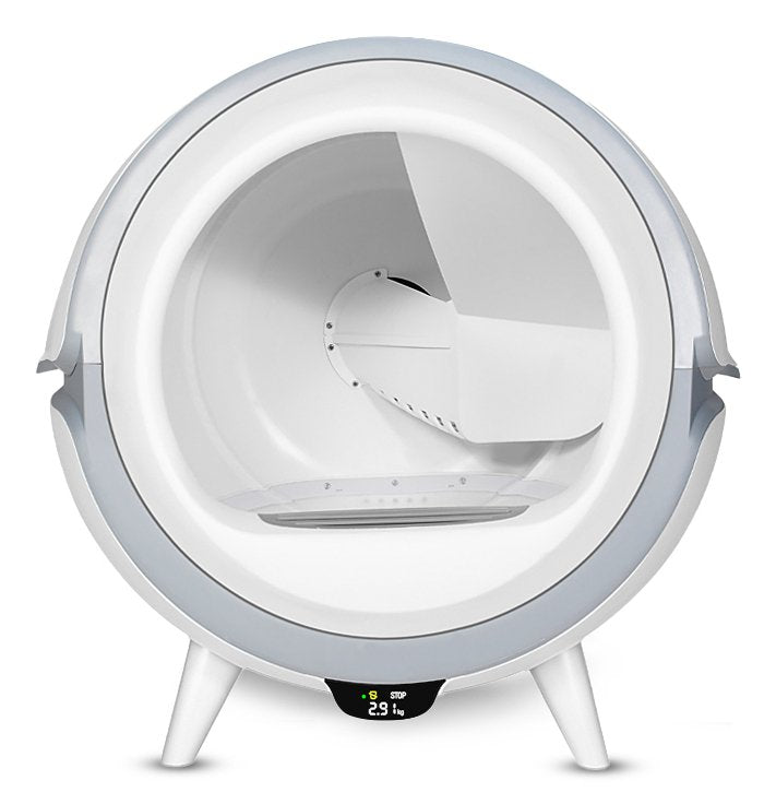 EAN 4895232710478 - Daewoo D-HIPC101 bandeja higiénica para perro y gato Arenero con limpieza automática Gris, Blanco imagen 3