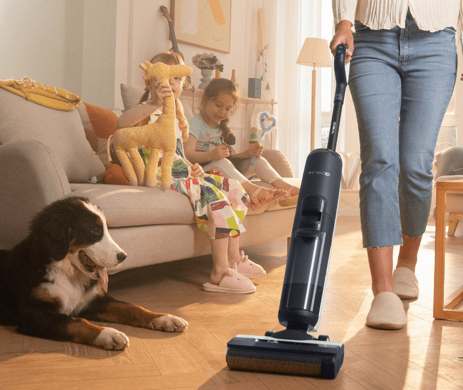 EAN 6974950105358 - Tineco Floor One S6 Flashdry Pet Aspiradora escoba Batería Seca y húmeda HEPA Sin bolsa Negro, Azul oscur imagen 7