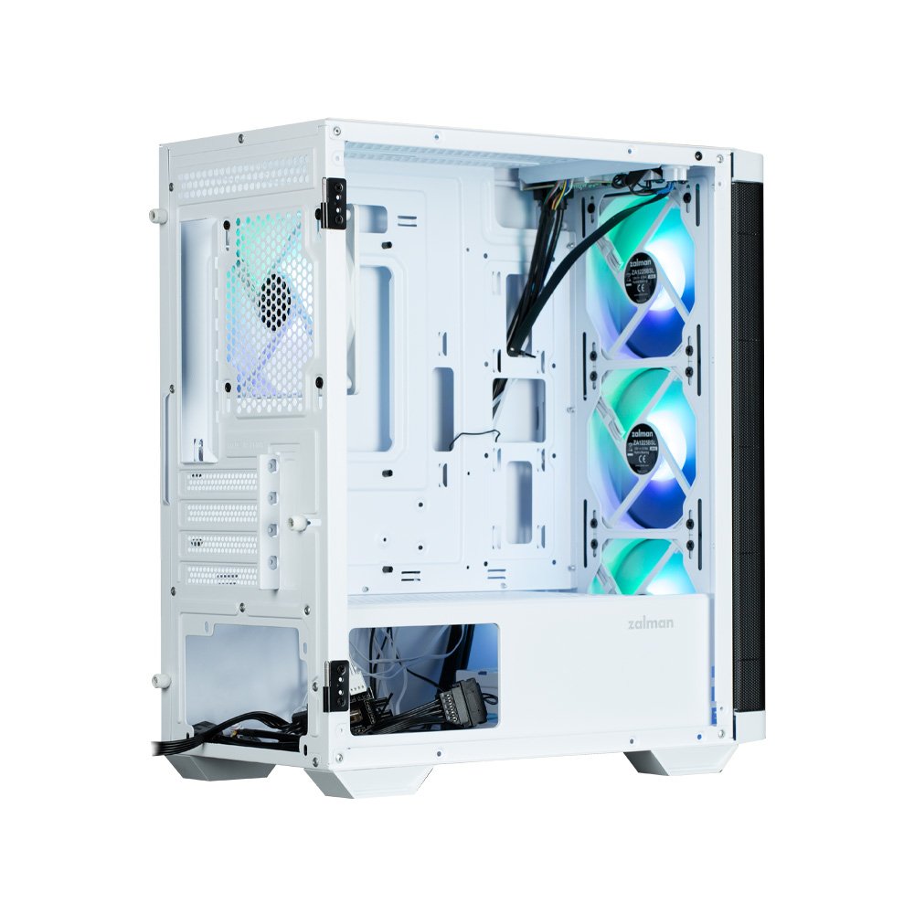 EAN 8809213763410 - Zalman M4 WHITE carcasa de ordenador Mini Tower Negro, Blanco imagen 13