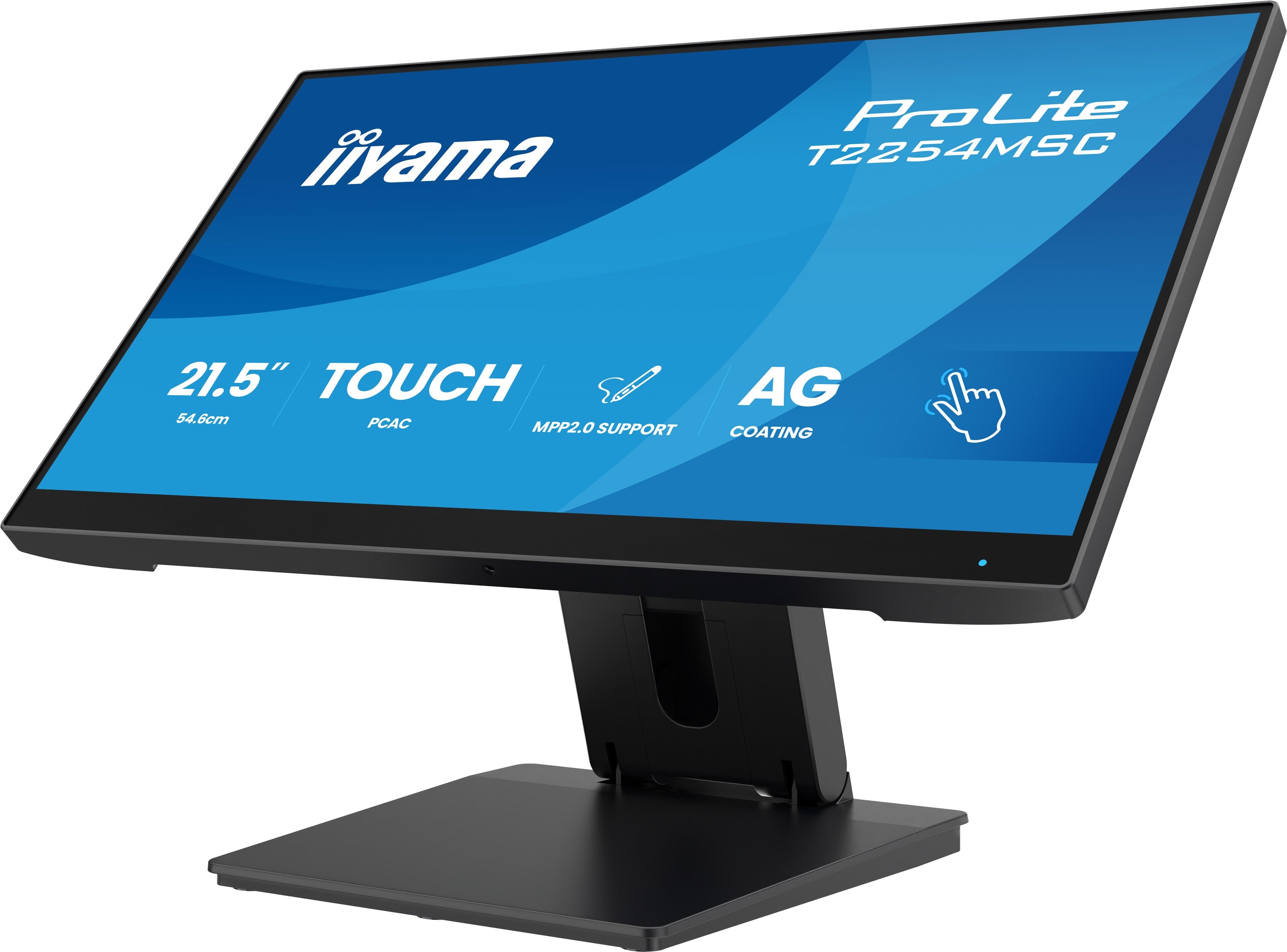 EAN 4948570125715 - iiyama T2254MSC-B2AG pantalla para PC 54,6 cm (21.5") 1920 x 1080 Pixeles Full HD LED Pantalla táctil Neg imagen 10