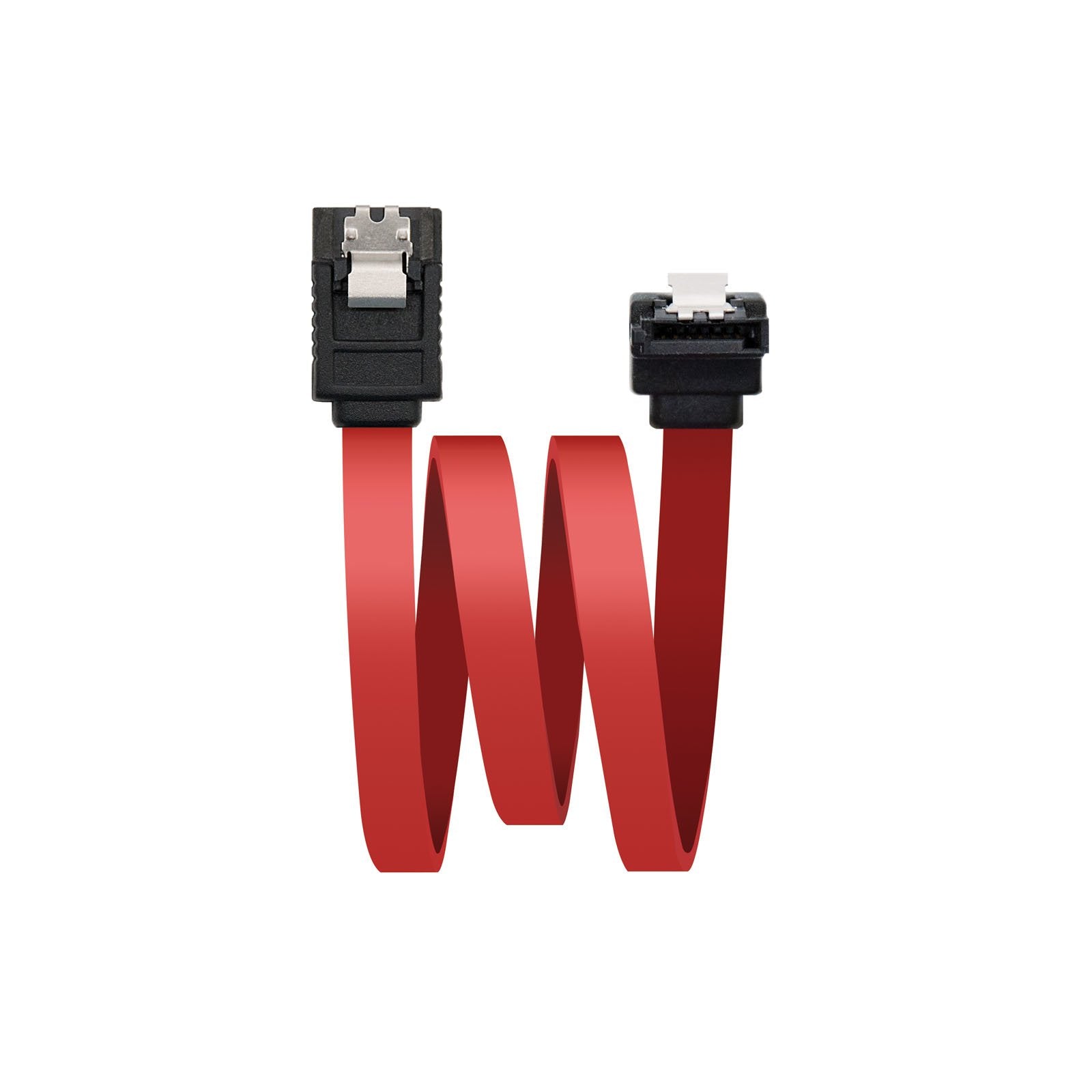 EAN 8433281000827 - Nanocable 10.18.0301 cable de SATA 0,5 m Negro, Rojo imagen 1