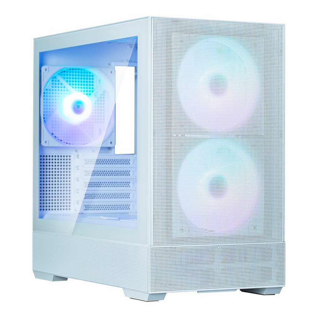 Caja Pc Obudowa P30air Matx Mini Torre Argb Fansx3 Biala