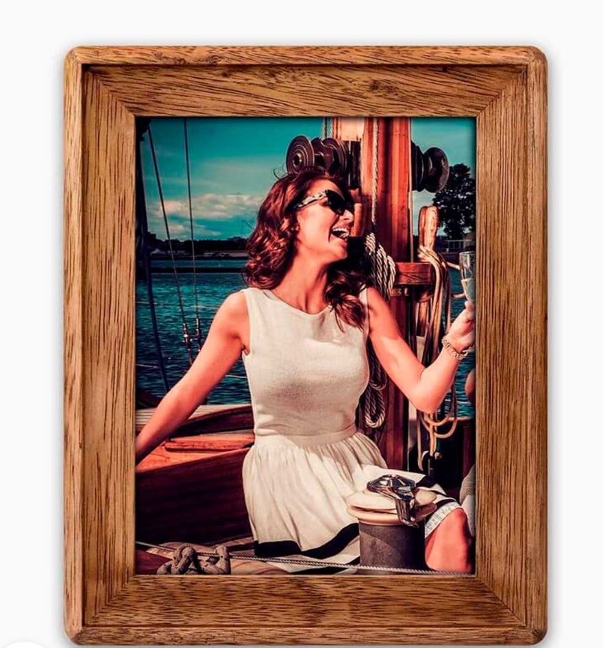 Zep Trevor 13x18 Retrato De Madera Bm5957