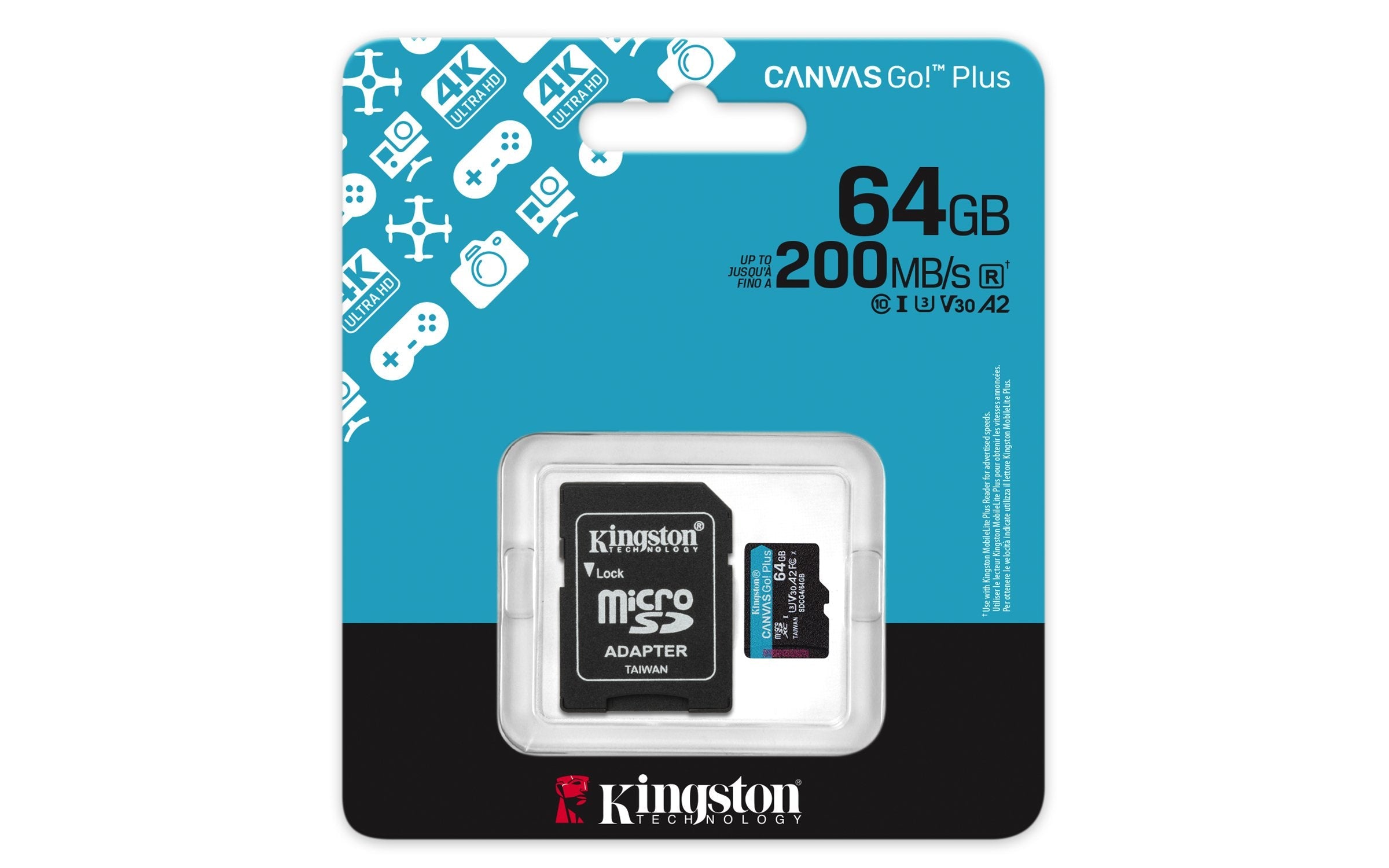 EAN 0740617347890 - Kingston Technology Canvas Go! Plus MicroSD UHS-I Clase 10 imagen 5
