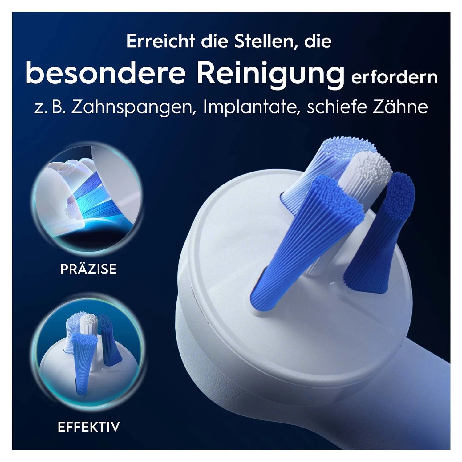 EAN 8700216373371 - Oral-B 373371 cepillo de cabello 2 pieza(s) Blanco imagen 3