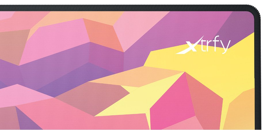 Alfombrilla Cherry Xtrfy Gp5-Xl-Litus-Pink Para Ratón Alfombrilla De Ratón Para Juegos Rosa