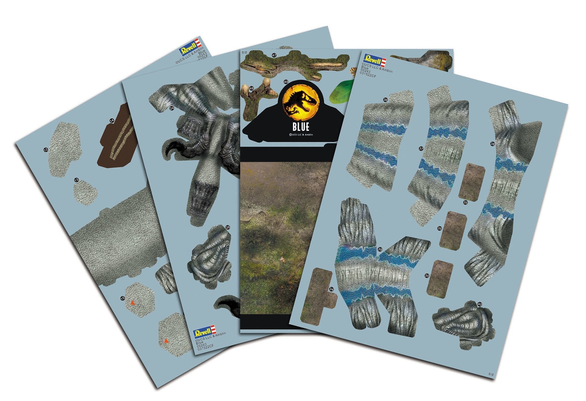 Revell 3d-Puzzle Jurassic World Dominion - Blue