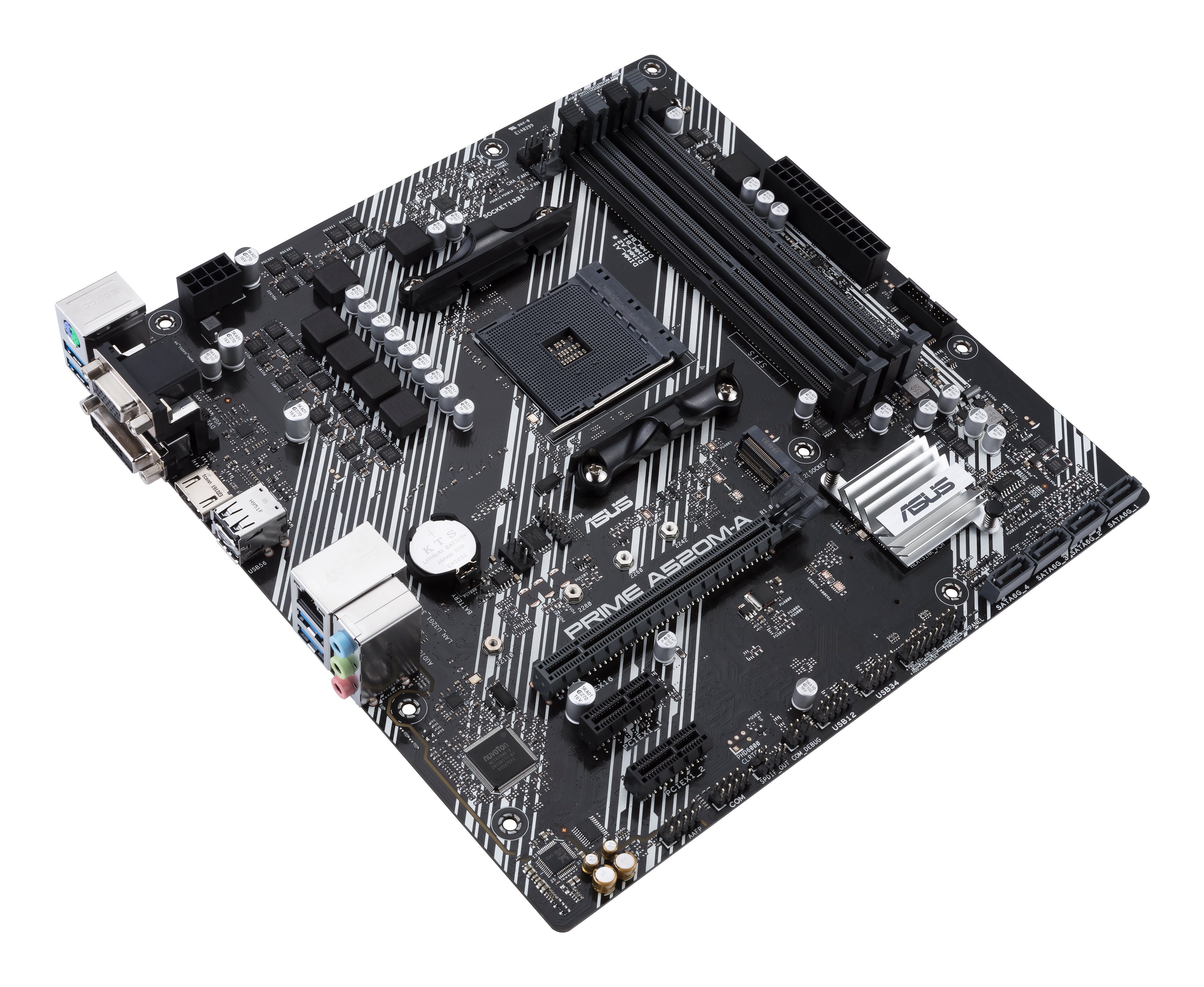 Placa Base Asus Prime A520m-A Ii Csm Amd,Am5,Ddr4,Matx