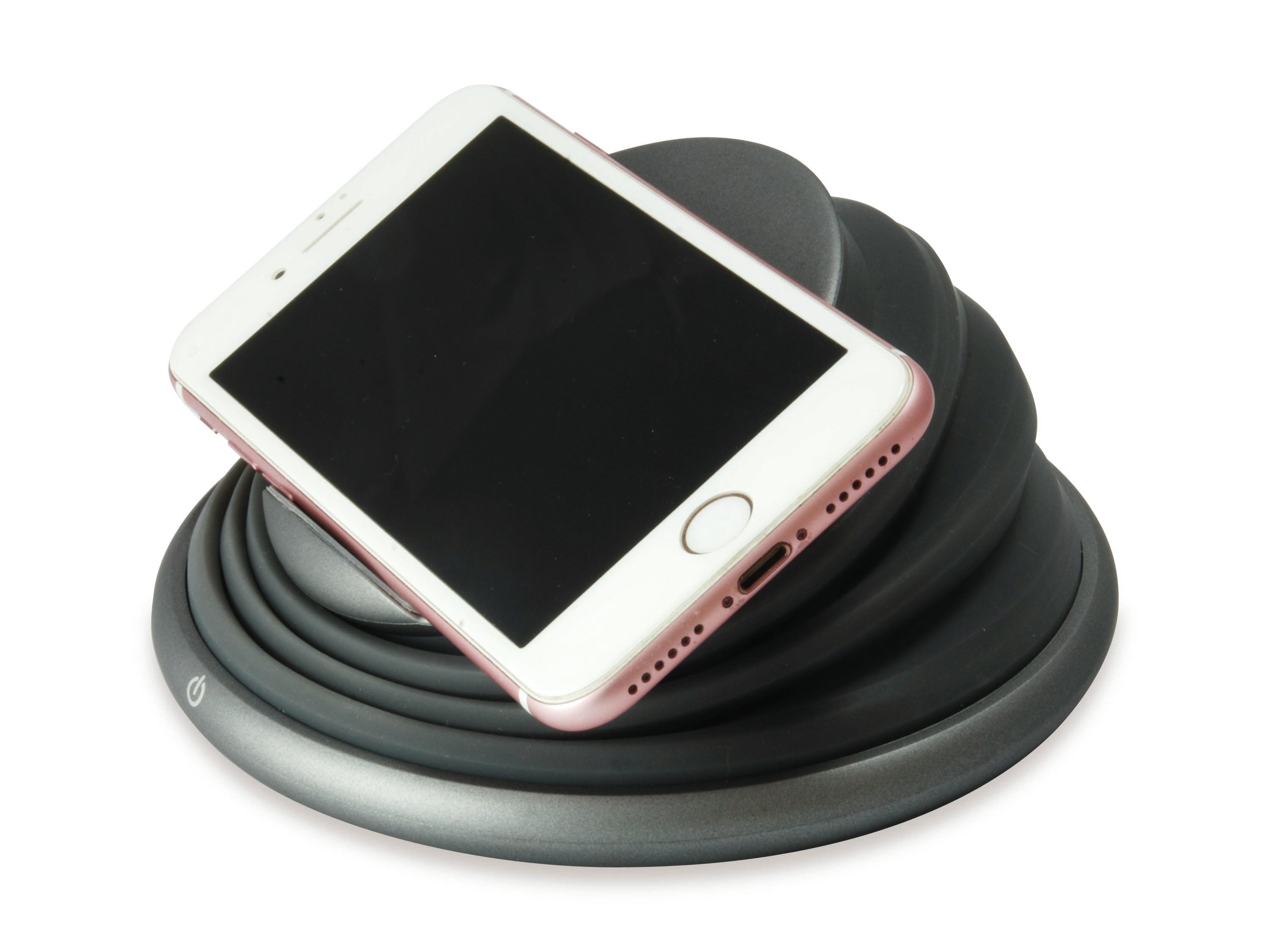 EAN 4015867207109 - Conceptronic GORGON02G cargador de dispositivo móvil Universal Gris USB Cargador inalámbrico Carga rápida imagen 5