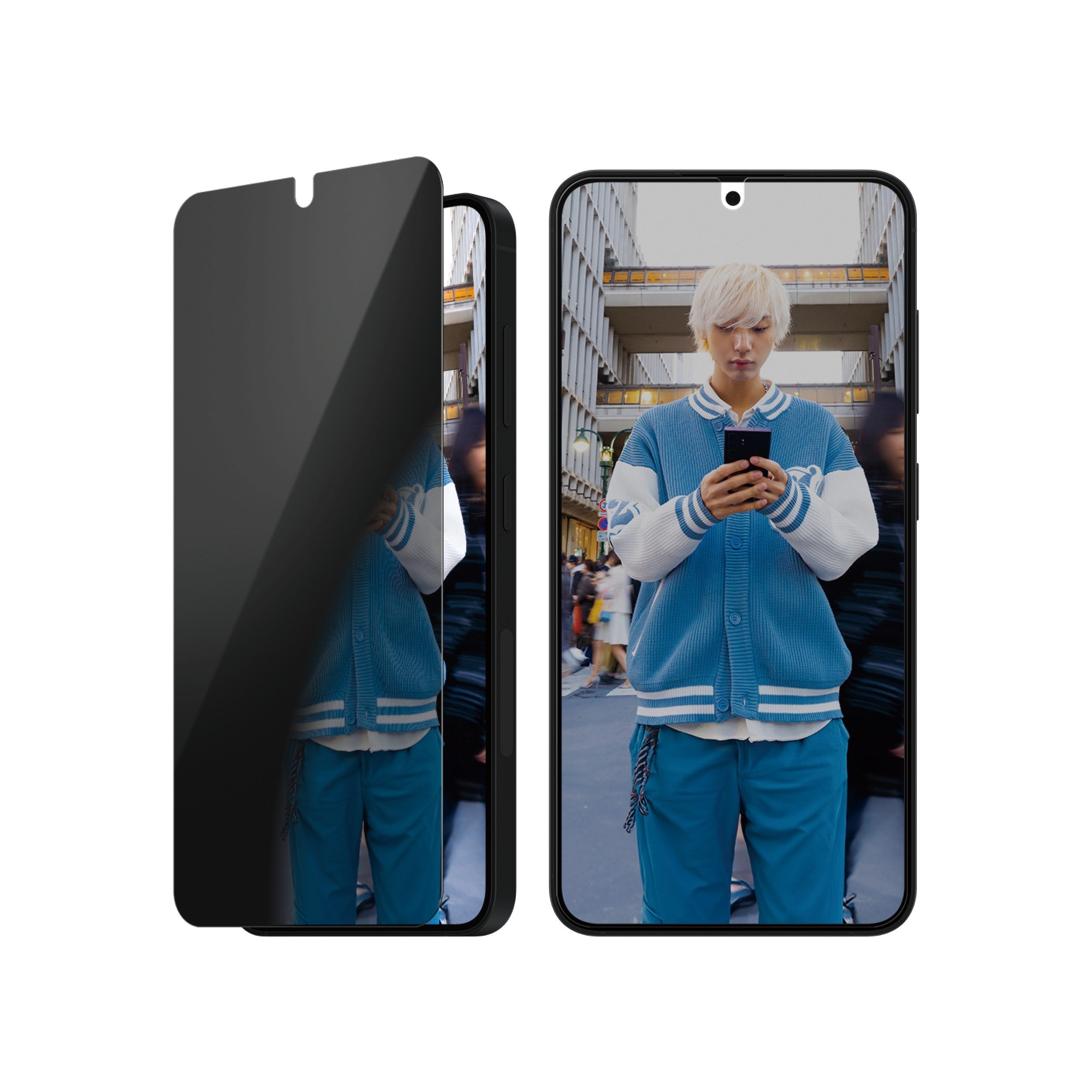 EAN 5715685017360 - PanzerGlass ® Privacy Screen Protector Samsung Galaxy S25 | S24 | Ultra-Wide Fit Protector de pantalla 1 imagen 1