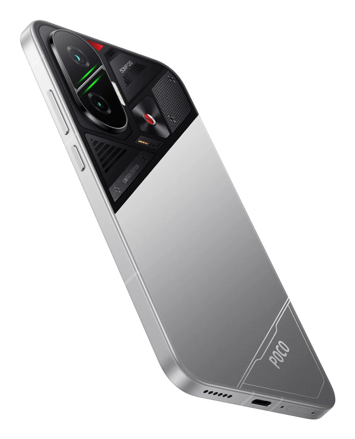 EAN 6932554437794 - POCO F7 5G 17,4 cm (6.83") SIM doble Android 15 USB Tipo C 12 GB 256 GB 6500 mAh Plata imagen 5