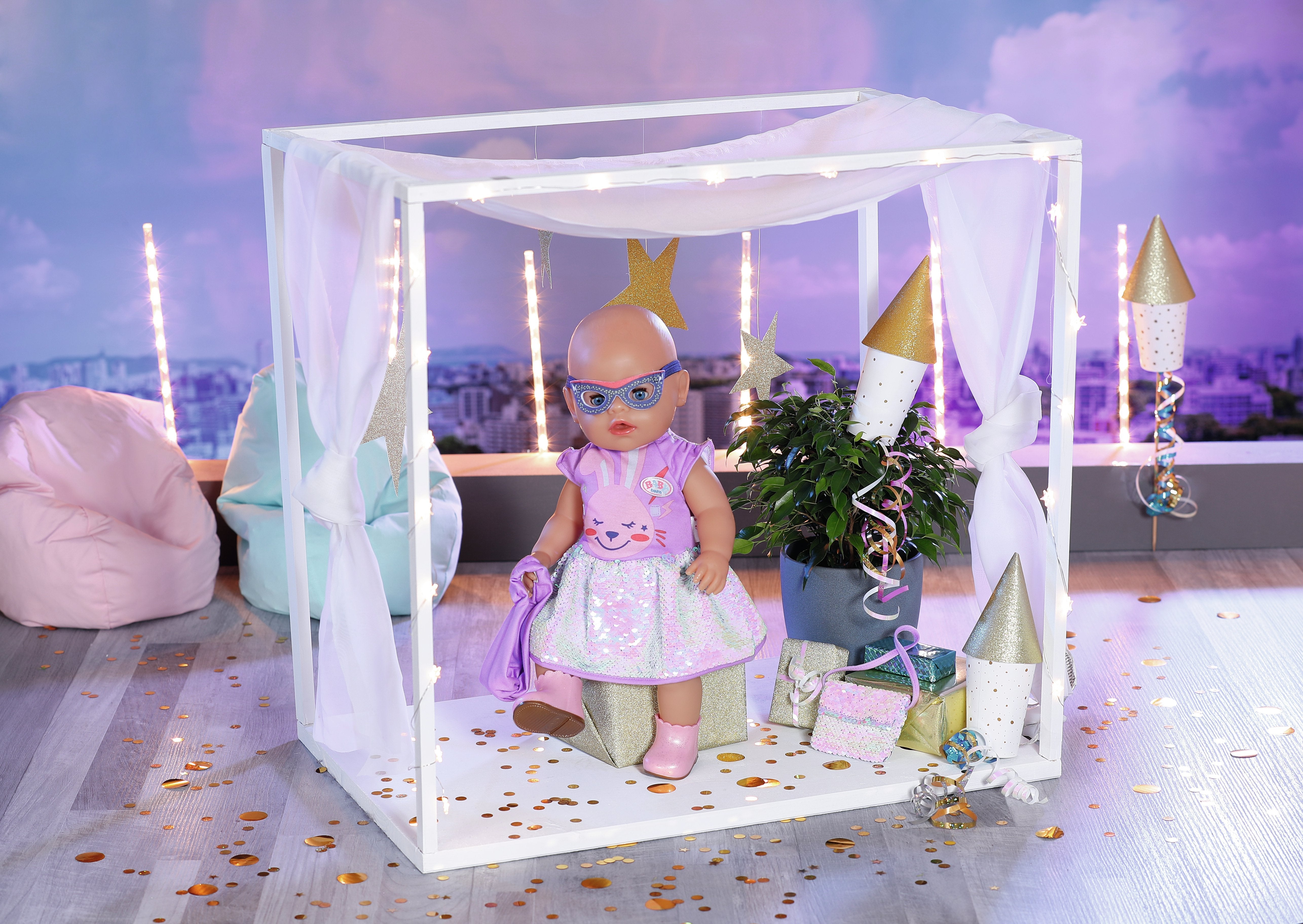 EAN 4001167830796 - BABY born Deluxe Happy Birthday Outfit Juego de ropita para muñeca imagen 8