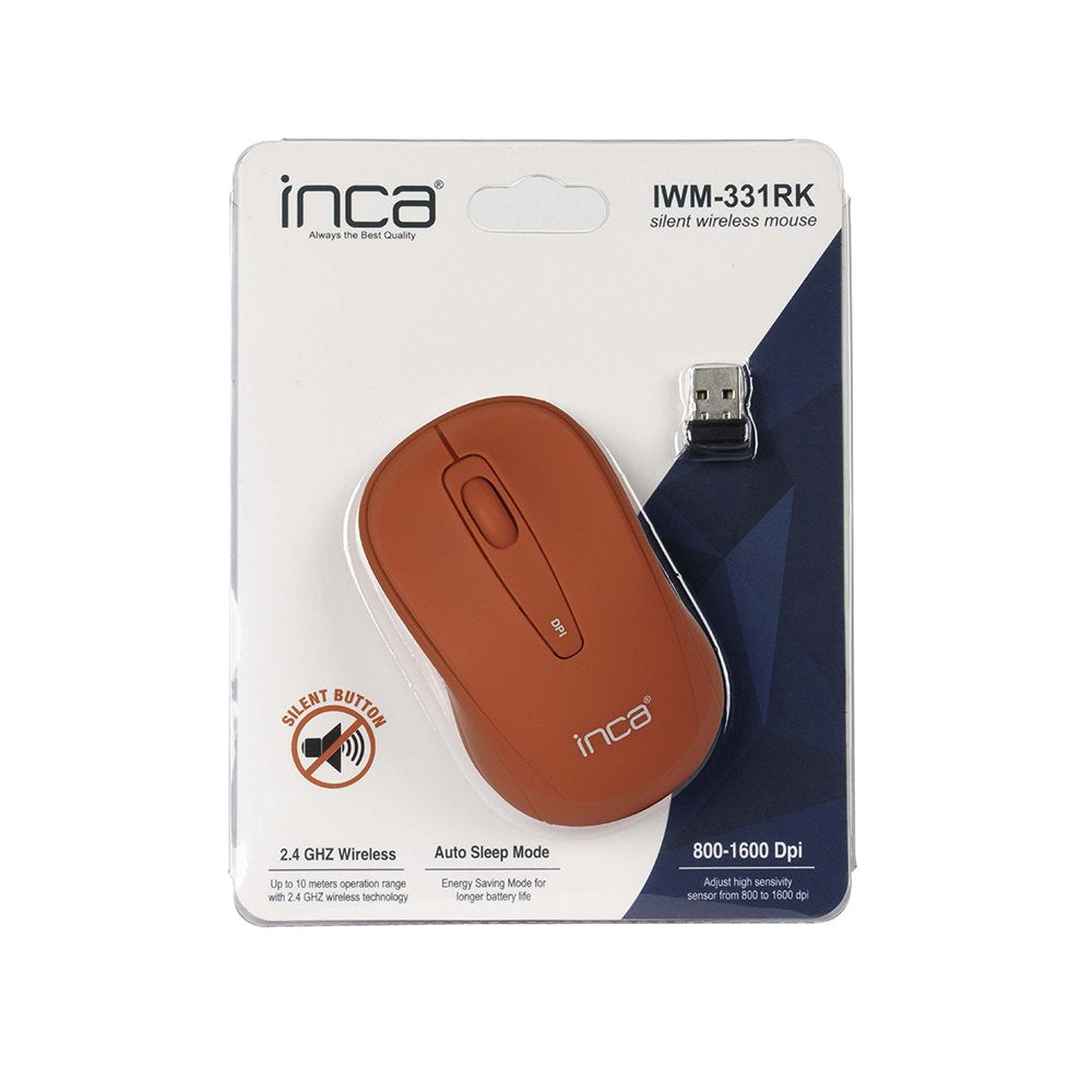 EAN 8681949010187 - Inca IWM-331RK ratón Ambidextro RF inalámbrico Óptico 1600 DPI imagen 5
