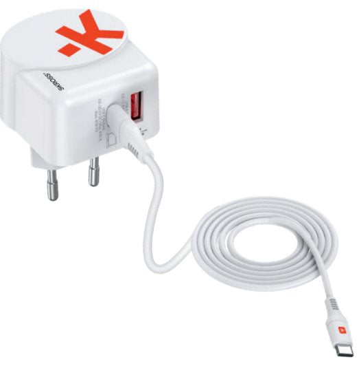 Skross Euro Usb Charger A C 65pd Mit Usb-C Cable