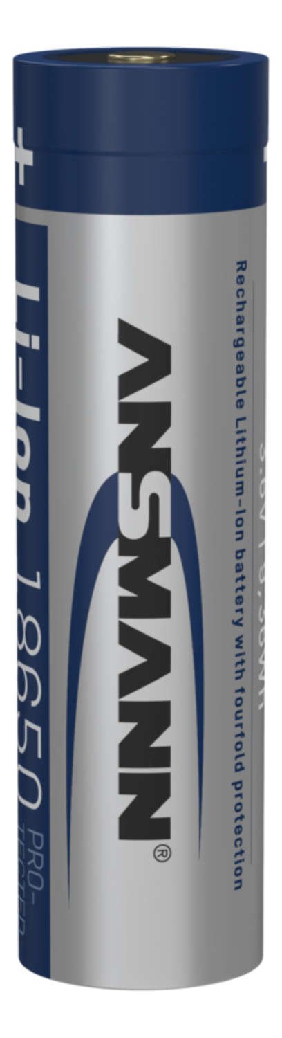 Ansmann Li-Ion Powerbank 18650 3400mah 3,6v Micro-Usb 1307-0003