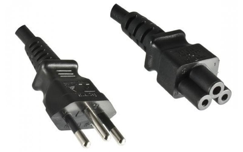 Brasilliansk Netledning 1,8m Sort, A+C Mickey, Mouse Stik,