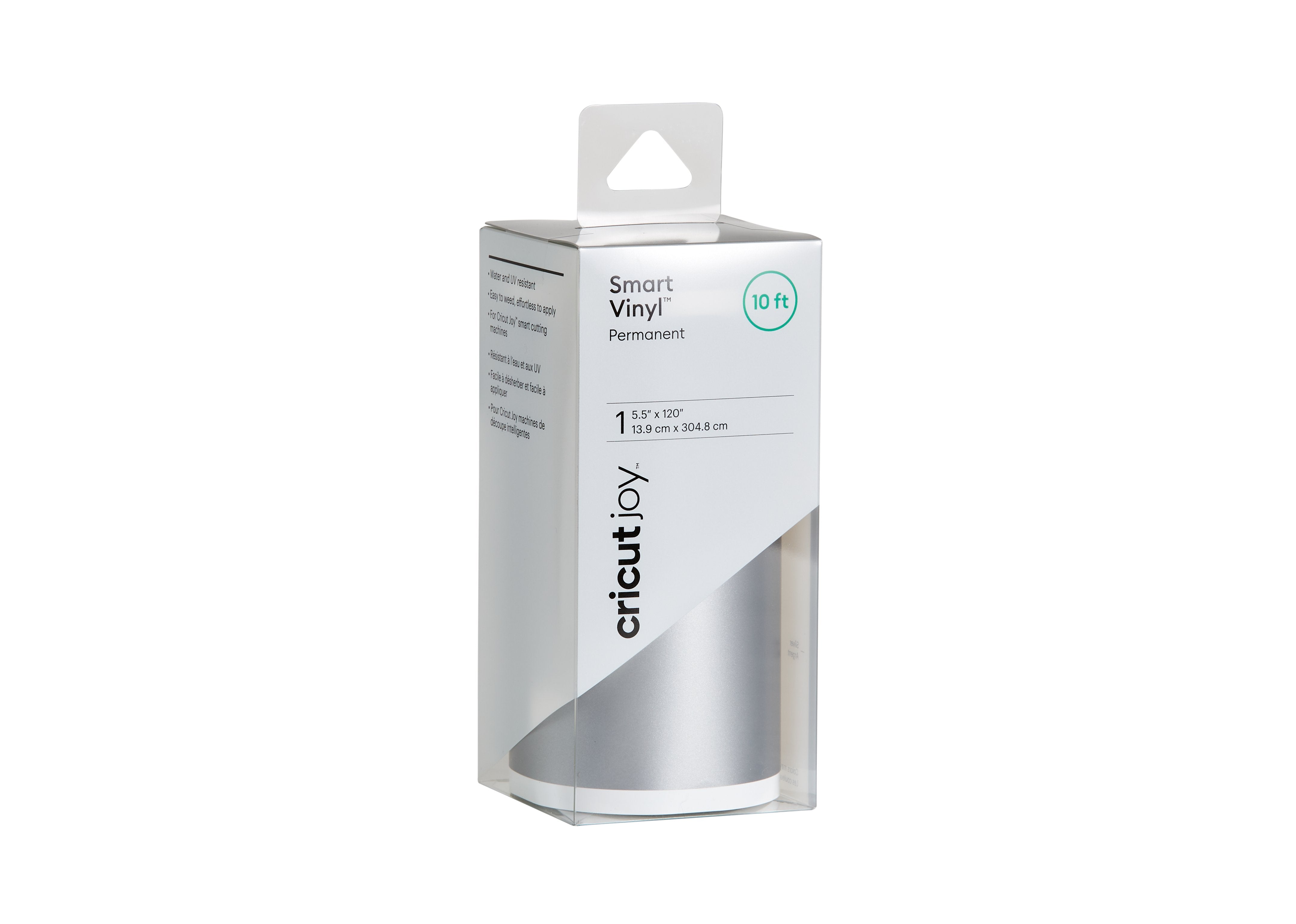 Cricut Smart Vinyl Permanente Plata Brillante