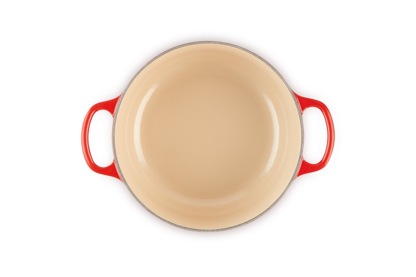 Le Creuset Cocotte Redonda De Hierro Fundido, 22 Cm, 3, 3 L, Todas Las Fuentes De Calor Incluso Inducción, Cereza