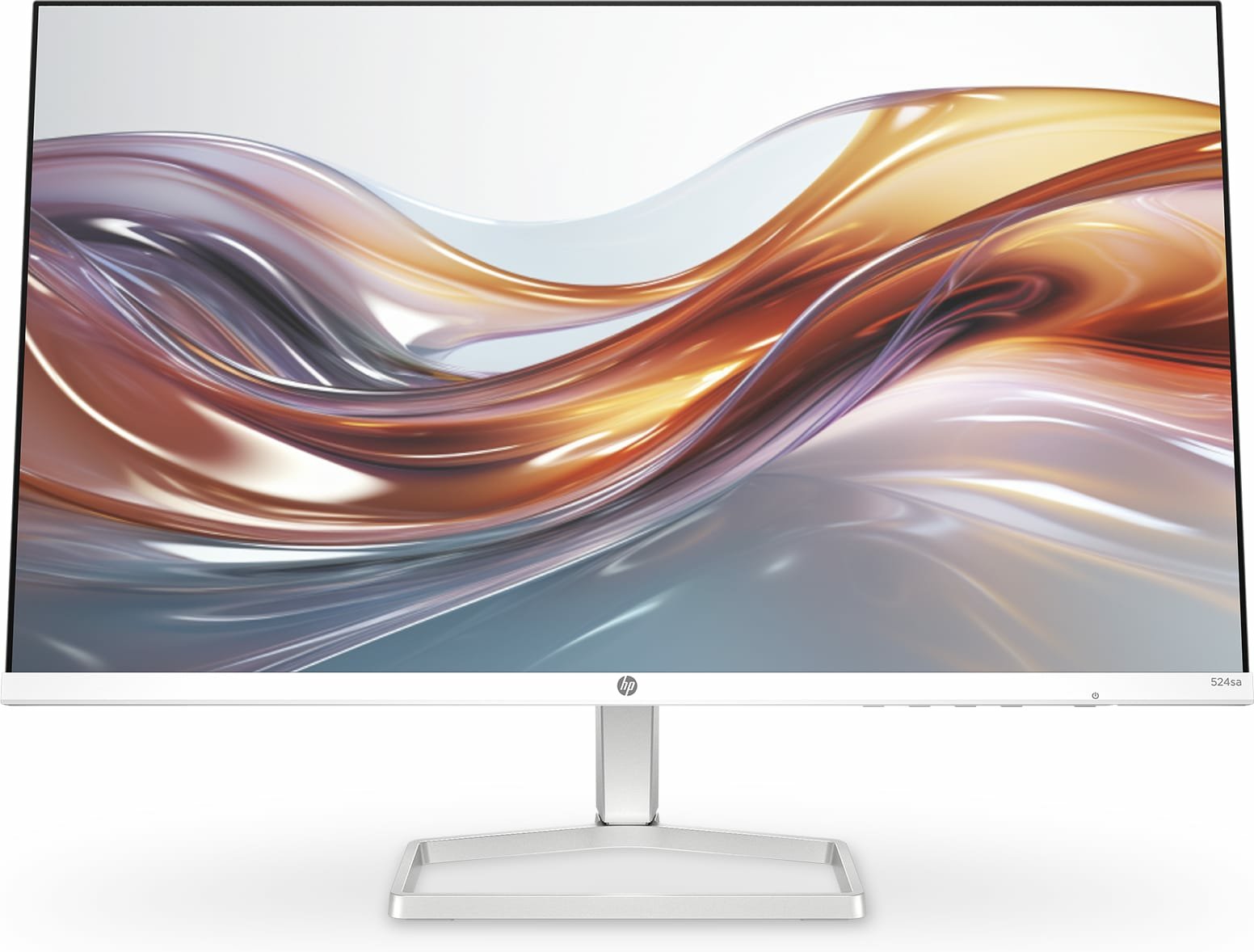 Hp 524sa, Monitor Led 23,8" Blanco/Plateado, Fullhd, Ips, Hdmi, Vga, Altavoces, Panel De 100 Hz)