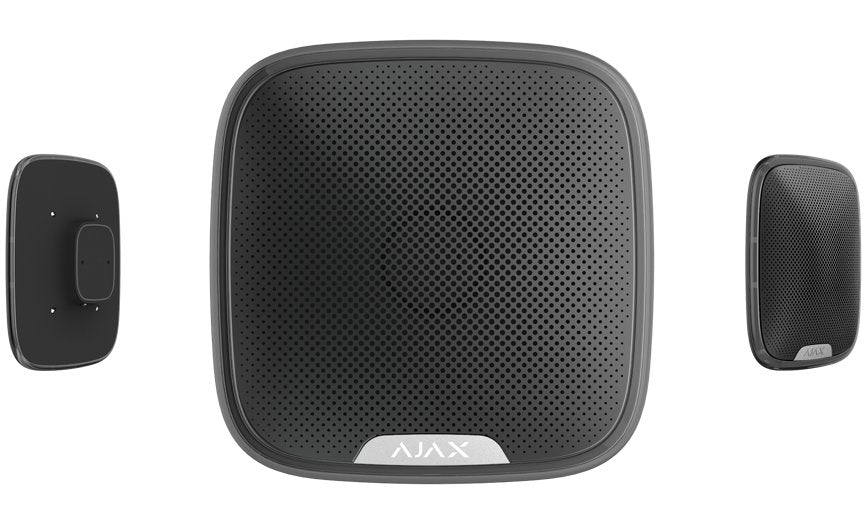 Ajax Streetsiren-Bl Ajax Streetsiren. Sirena Exterior Inalámbrica 113db. Color Negro