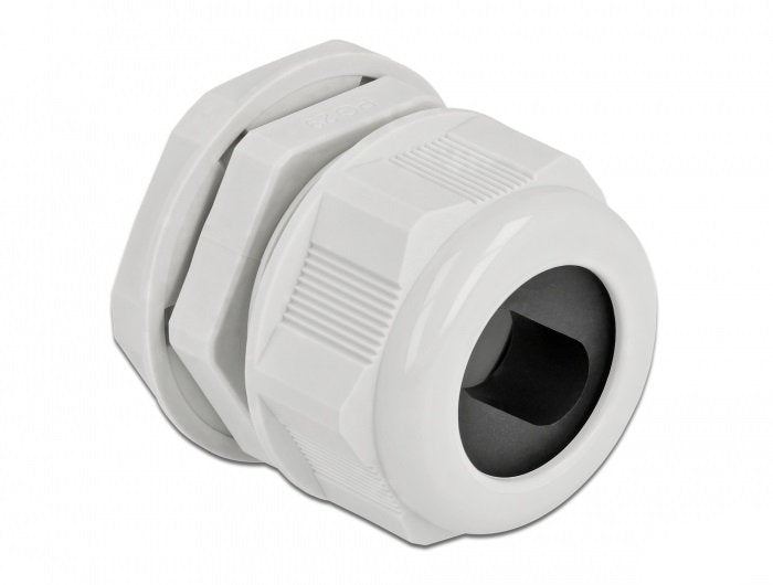 Delock Cableverschraubung Pg29 Für Flachcable Grau 2 Stück