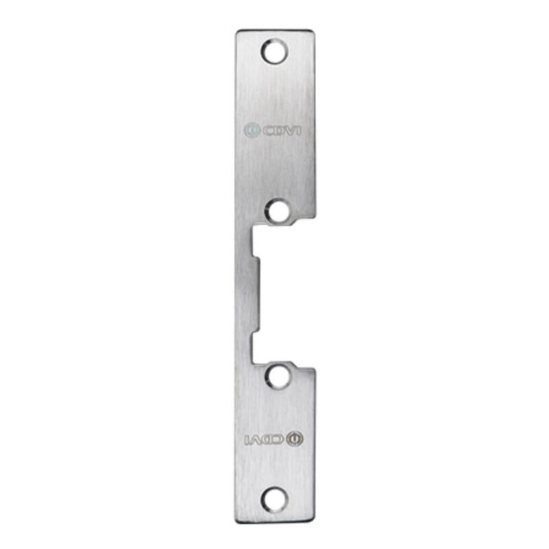 Cdvi T1i Escudo De Montaje Corto Para Electrocerraduras Simétrica 130mm