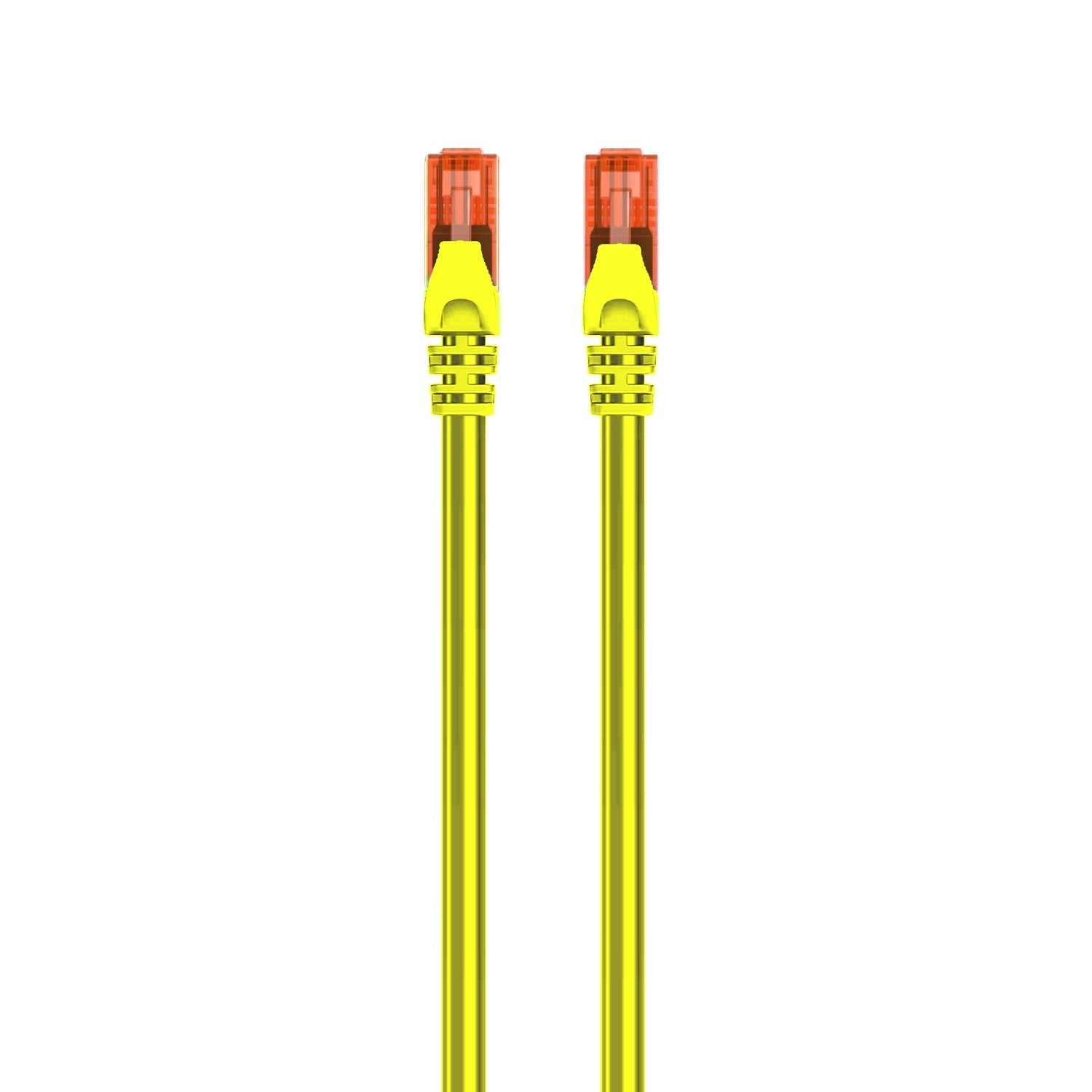 Cable Red Ewent Latiguillo Rj45 Utp Cat6 1m Amarillo