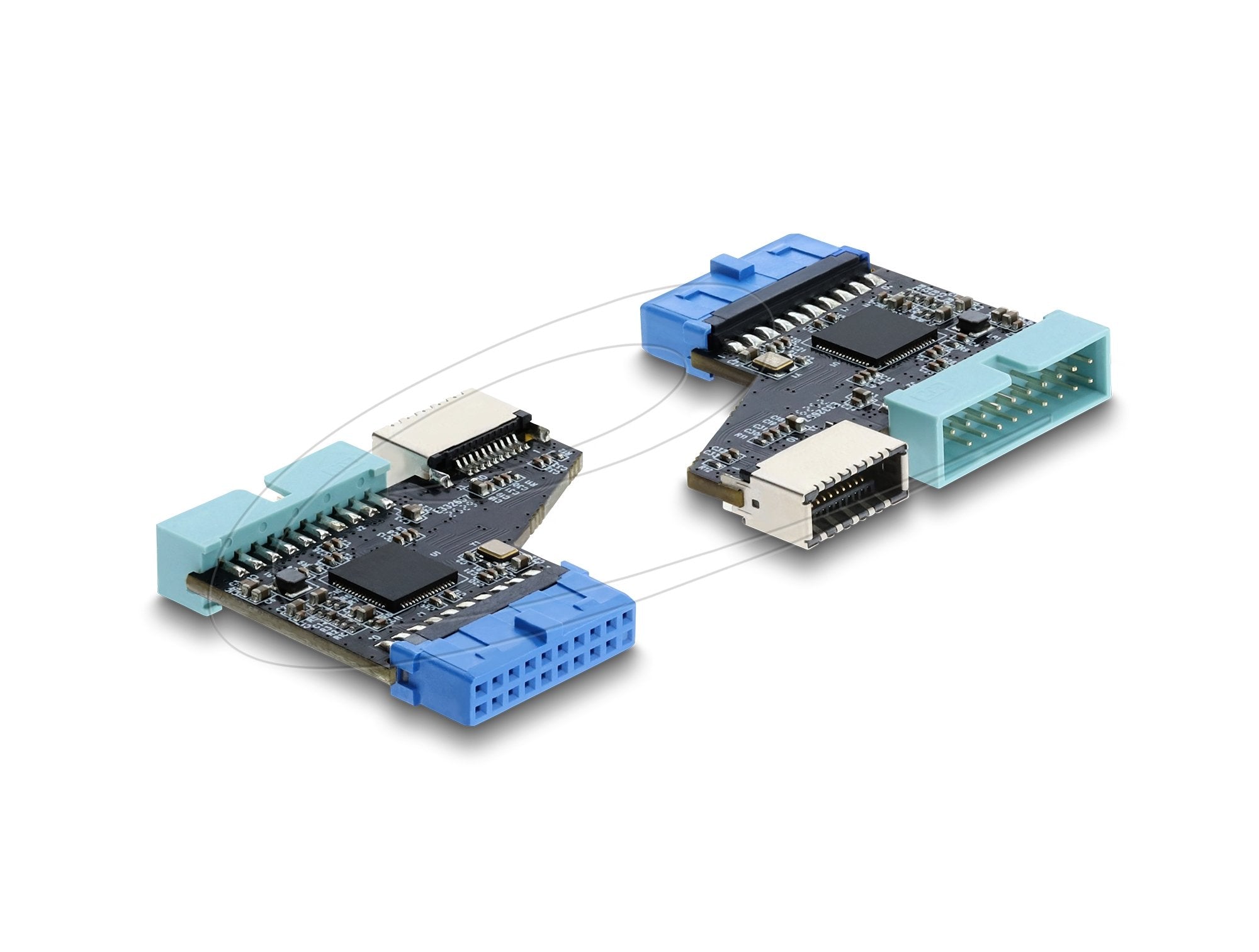 Usb 5 Gbps Hub 20 Pin Pfostenbuchse Zu 1 X Usb 5 Gbps 20 Pin Pfostenstecker Und Type-E Key A Buchse