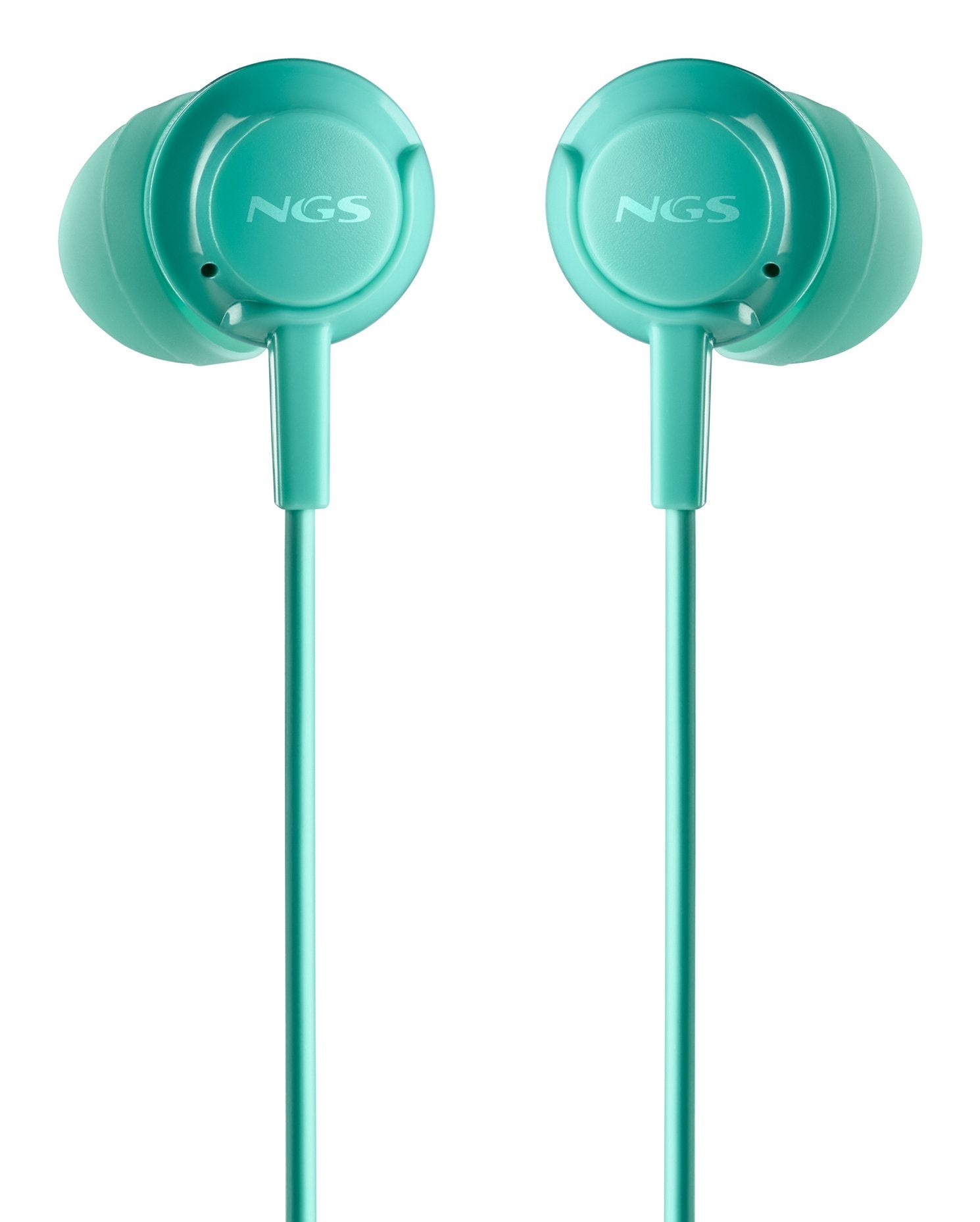 Auriculares Intrauditivos Ngs Cross Drift Con Micrófono Jack 3.5 Verdes