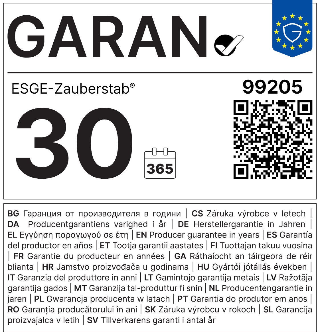 EAN 4011689992056 - ESGE 99205 licuadora Batidora de inmersión 180 W Negro, Blanco imagen 15