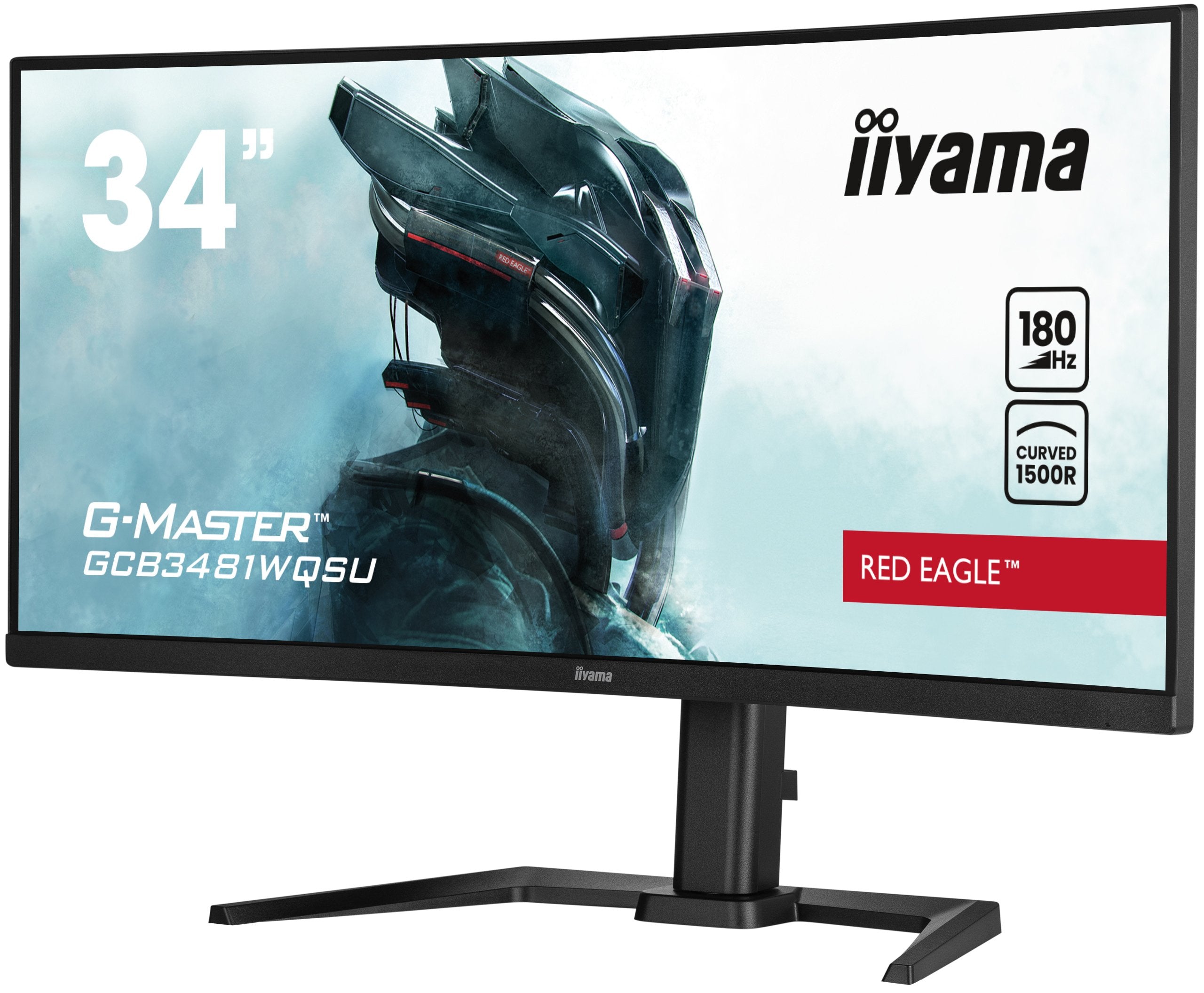 EAN 4948570124251 - iiyama G-MASTER GCB3481WQSU-B1 pantalla para PC 86,4 cm (34") 3440 x 1440 Pixeles UltraWide Quad HD LCD N imagen 8